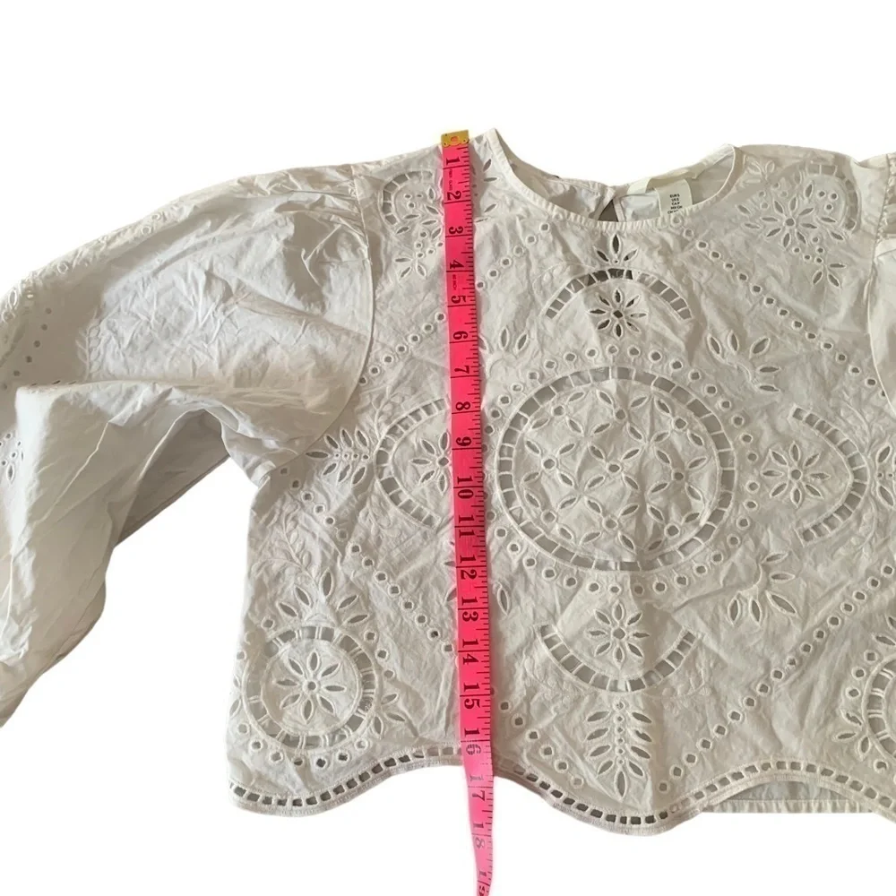 H&M Broderie Anglaise Blouse - Picture 13 of 13